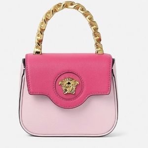 Versace pink mini medusa